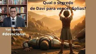 O Erro de Golias: PORQUE Davi usou uma FUNDA?#davi #saul #palavradedeus #fe #evangelho 
