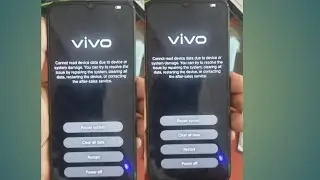 device data due to device or system damage.  repairing the system, clearing all data, restarting