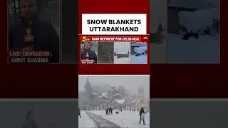 #snowfall Arrives in #himachal & #uttarakhand : #snow Blankets Hills, Boosts #tourism and #farming