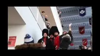 Queen's Entrance at the Winnipeg Jet's home opener