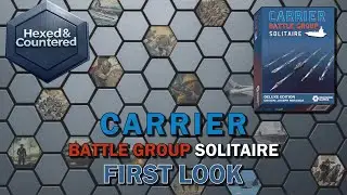 Carrier Battle Group Solitaire (Decision Games) - First Look