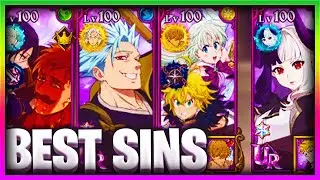 LA MEILLEURE TEAM SINS AVEC ESCANOR MERLIN UR & BAN GOJO ! - 7DS: Grand Cross