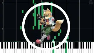 Sargasso Space Hideout - Star Fox Assault - Intermediate Piano Tutorial