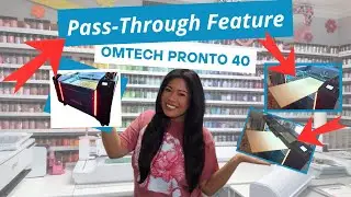 Как использовать передний проходной механизм на станке OMTech Pronto 40 | Распиловка древесины бо...