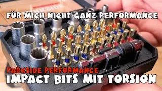 PARKSIDE PERFORMANCE&reg; Torsion Bit-Set PBSP 2 B2 Impact Bits