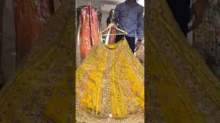 😍📍 I found 3 Non Bridal Lehengas for Sangeet and Haldi | Chandni Chowk Non Bridal Lehengas