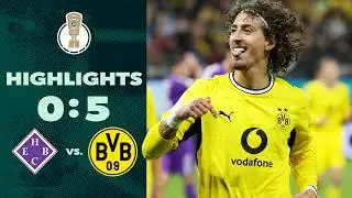 BVB cruise past HEBC in Hamburg! | HEBC Hamburg vs Borussia Dortmund 0-5 | Highlights | DFB-Pokal