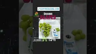 Egyptian Seedless Grapes, Selected quality for different taste #grapes #export