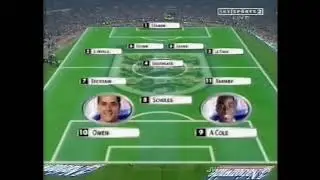 2000.10.07 England 0 - Germany 1 (Full Match 60fps - 2002 World Cup Qualifier)