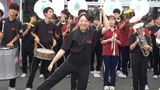 「ジャンボリミッキー！」習志野高校・吉田高校・富士北稜高校 ・富士河口湖高校 吹奏楽部 @河口湖音楽祭2025