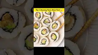 top 5 rare food facts 🤯 | unbelievable and amazing facts about food #shorts #foodfacts