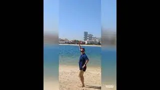 SWIMMING  TIME /PALM JUMEIRAH /DUBAI