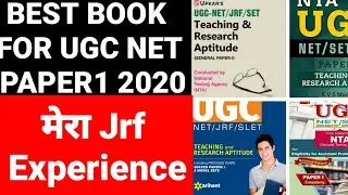 UGC NET Paper 1 Best Books 2020 || Study material for NET paper 1