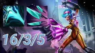 Crit Vi Mid VS Twisted Fate | EUW Master Patch 13.13