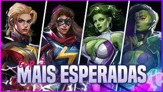 Top 5 personagens mais PODEROSAS da Marvel para o Marvel Rivals em 2026