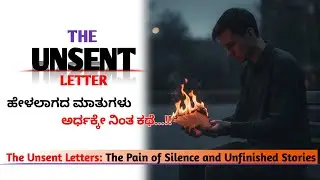 The Unsent Letter: Words We Never Had the Courage to Say | Heartbreak & Healing | LoveSecretsKannada