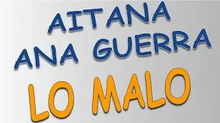 Aitana, Ana Guerra - Lo Malo (Karaoke)