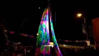 LED UV Aerial Silks