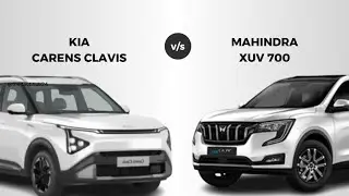 Kia Carens Clavis против Mahindra XUV700 | Комфорт против мощности – какой автомобиль выбрать?