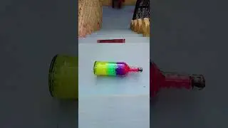 ASMR Glass Bottle Rolling & Breaking | Relaxing Glass Sounds | Mr Glass Pot