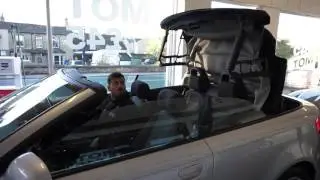Audi A3 Convertible Roof Operation