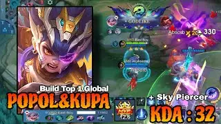 Review Skin All Star Popol dan Kupa Ditambah Sky Piercer KDA 32!! - Mobile Legends