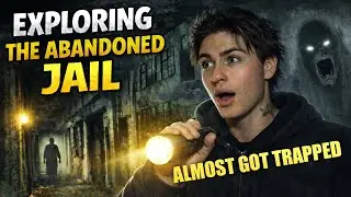 Almost Trapped In Haunted Abandoned Jail In Los Angeles! (NEARLY GOT STUCK)