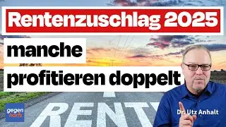 Rente: Rentenzuschlag steigt ab 2025 &ndash; viele Rentner profitieren doppelt
