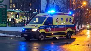 Alarmowo: PO 3WL93 - Ambulans (P) Volkswagen Crafter - WSPR Poznań