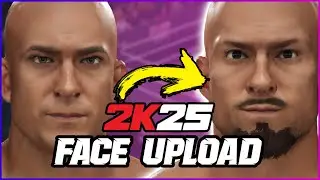 Загрузка сканирования лица/текстуры и морфинг в WWE2K25