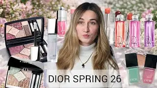 НОВАЯ ВЕСЕННЯЯ КОЛЛЕКЦИЯ МАКИЯЖА DIOR 2026 | Предварительный просмотр | Обзор | Свотчи | Палитра ...