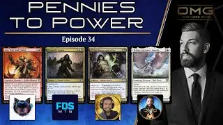 Pennies to Power Ep 34 Pauper Commander || OMGMTG Diregraf v Teshar v Witherbloom Apprentice v Gut