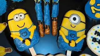 Watch me make Minions cakesicles!