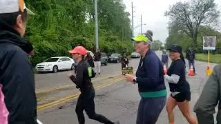 Mile 13 at Cincinnati's Flying Pig Marathon 5/4/2025: Save The Animals Foundation (www.STAF.org)