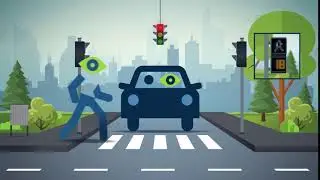 En pr&eacute;sence d&rsquo;un feu pour pi&eacute;tons, vous devez le respecter.