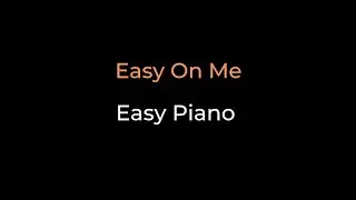 Easy Piano Solo: 