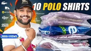 Top 10 Myntra Polo Shirts/T-Shirts For Men 🔥 Crocodile, US Polo, Westside Haul 2025 | ONE CHANCE