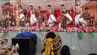 wedding stage show #stage performance #chende#shinkarimelam