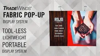 TradeWinds&reg; Fabric Pop-Up Display System | Skyline Exhibits