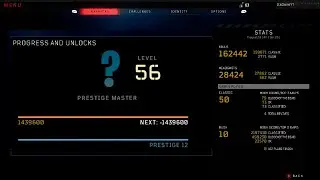 PRESTIGE MASTER LEVEL 56! COD Black Ops 4 ZOMBIES - WHAT HAPPENS NEXT!?