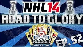 NHL 14 HUT | Road To Glory 52 - Wager Match vs Halo Diego, Games, Trades, and more! | TacTixHD