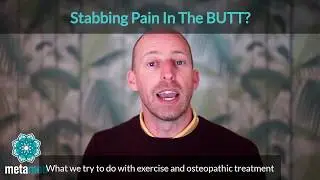 Pain in the BUTT? It could coming from your Sacro-Iliac Joint (SIJ)