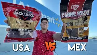 Probé la carne seca de ESTADOS UNIDOS y me llevé una GRAN SORPRESA ¿Cuál es la MEJOR?