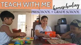 Homeschool with Me! Teaching at Home | Emigrace || Home Study Philippines