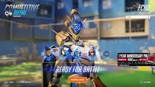 19K DMG! INSANE ECHO! SUREFOUR INSANE ECHO GAMEPLAY OVERWATCH 2 SEASON 10 TOP 500