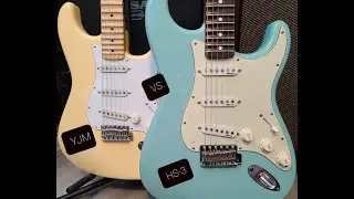 Yngwie Pickups DiMarzio HS-3 vs. Duncan YJM #yngwiemalmsteen #metalguitar