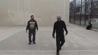 Victor/Hans vs Felipe/Myster E - Pomonok Playground - Doubles Handball