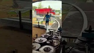 Arc Bender Transforms Extended Steel Frames ⚙ | Industrial Precision at Work #shorts