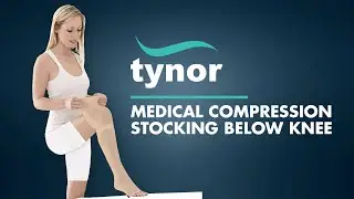 Tynor Medical Compression Stocking Below Knee & Thigh High (I67) for graduated compression.