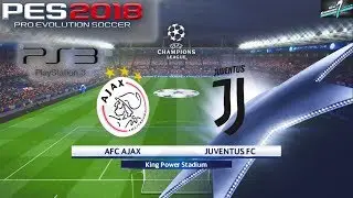 Ajax Vs Juventus UCL Quarter Final PES 2018 || PS3 Gameplay Full HD 60FPS